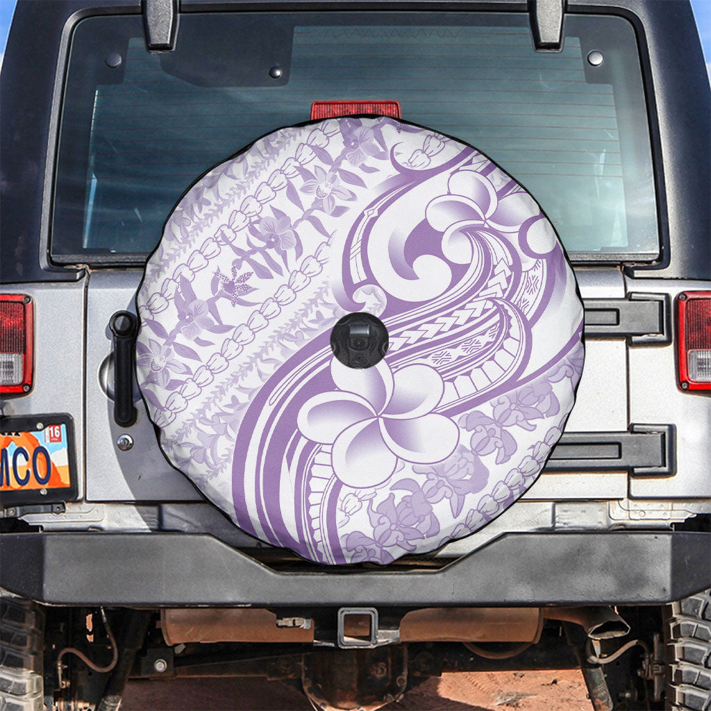 Hawaii Plumeria Lokelani Pikake Lei Spare Tire Cover Poni Polynesian Tattoo