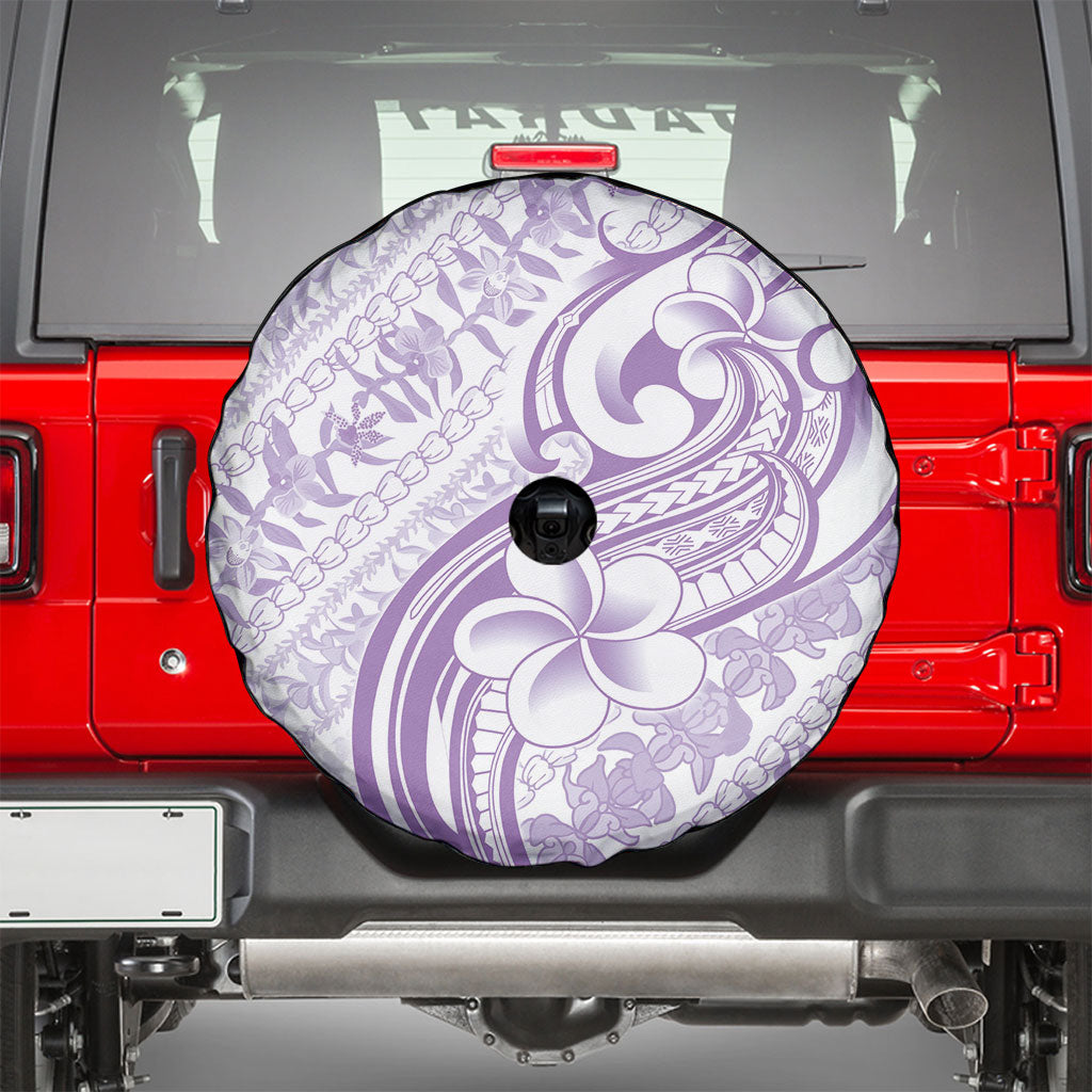 Hawaii Plumeria Lokelani Pikake Lei Spare Tire Cover Poni Polynesian Tattoo