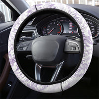 Hawaii Plumeria Lokelani Pikake Lei Steering Wheel Cover Poni Polynesian Tattoo