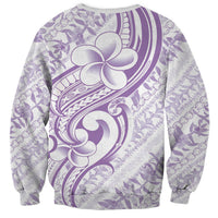 Hawaii Plumeria Lokelani Pikake Lei Sweatshirt Poni Polynesian Tattoo