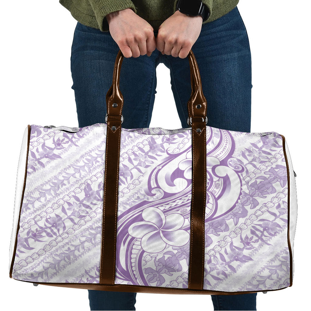 Hawaii Plumeria Lokelani Pikake Lei Travel Bag Poni Polynesian Tattoo