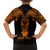 Personalised New Zealand Te Reo Maori Family Matching Tank Maxi Dress and Hawaiian Shirt Kia Kaha Maori Language Week Gold Style LT9 - Polynesian Pride