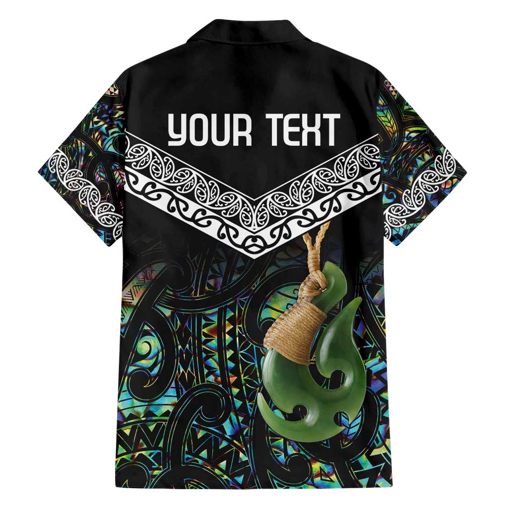 Personalised Maori Manaia Family Matching Short Sleeve Bodycon Dress and Hawaiian Shirt New Zealand Tribal Hei Matau Papua Shell LT9 - Polynesian Pride