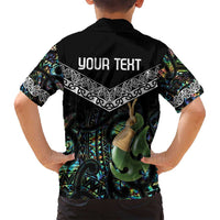 Personalised Maori Manaia Family Matching Summer Maxi Dress and Hawaiian Shirt New Zealand Tribal Hei Matau Papua Shell LT9 - Polynesian Pride
