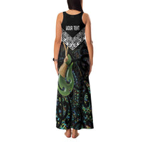 Personalised Maori Manaia Family Matching Tank Maxi Dress and Hawaiian Shirt New Zealand Tribal Hei Matau Papua Shell LT9 - Polynesian Pride
