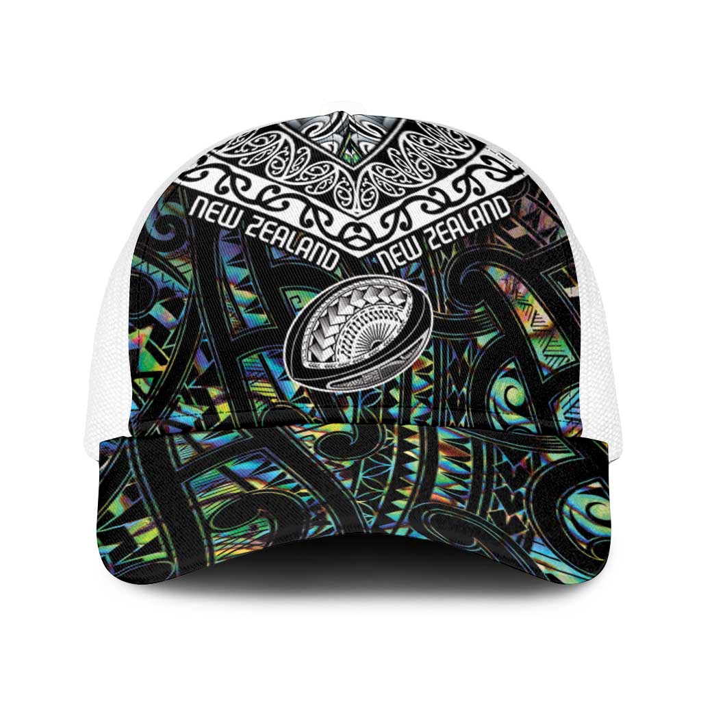 New Zealand Baseball Net Cap Maori Rugby Tattoo Papua Shell - Polynesian Pride