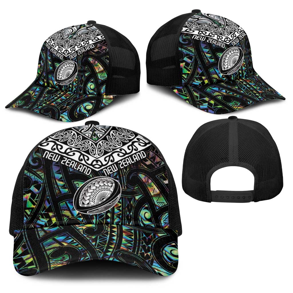 New Zealand Baseball Net Cap Maori Rugby Tattoo Papua Shell - Polynesian Pride
