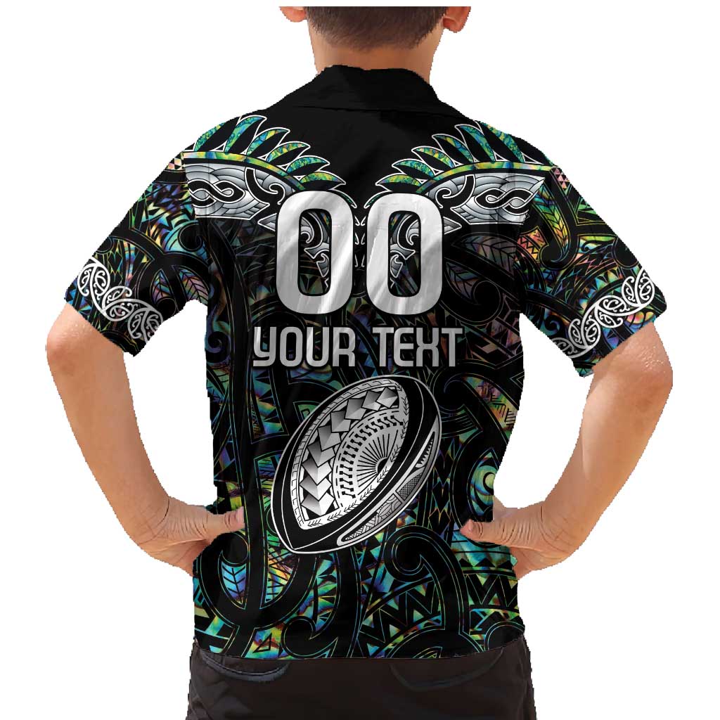 Custom New Zealand Family Matching Mermaid Dress and Hawaiian Shirt Maori Rugby Tattoo Papua Shell LT9 - Polynesian Pride