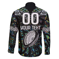 Custom New Zealand Family Matching Puletasi and Hawaiian Shirt Maori Rugby Tattoo Papua Shell LT9 - Polynesian Pride