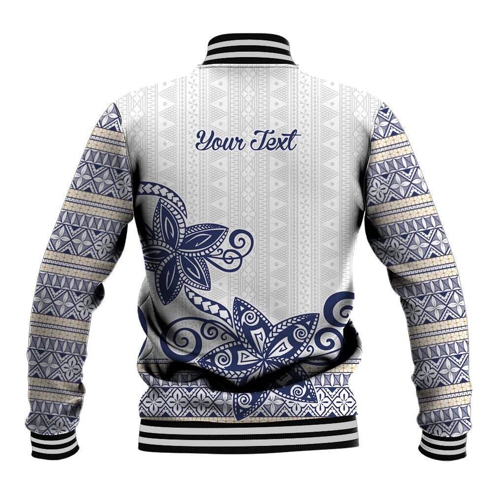 Fiji Queen Victoria School Personalised Baseball Jacket QVS 120 Years Queen Victoria Alumni Legacy LT9 - Polynesian Pride