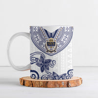 Fiji Queen Victoria School Personalised Ceramic Mug QVS 120 Years Queen Victoria Alumni Legacy LT9 White - Polynesian Pride