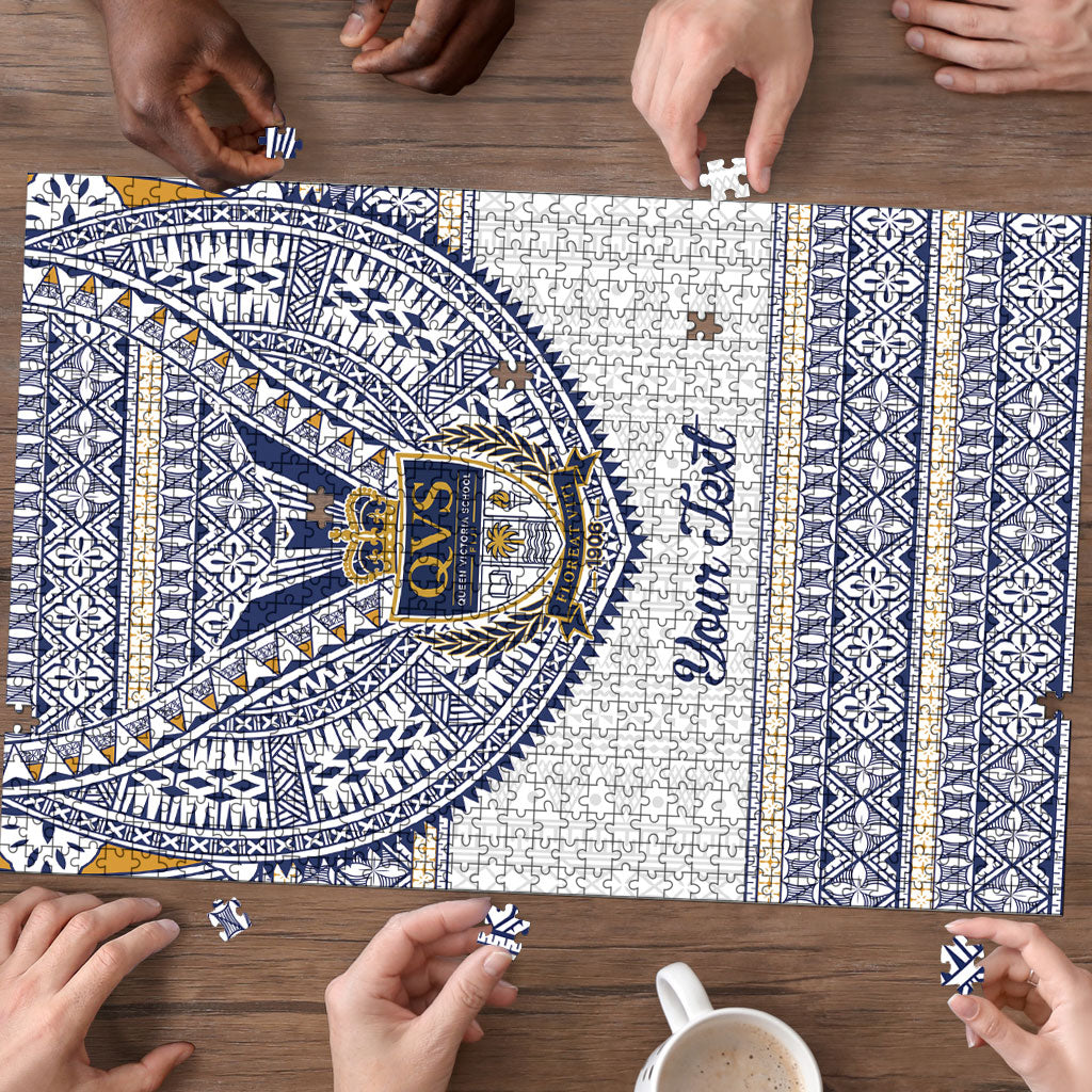 Fiji Queen Victoria School Personalised Puzzle QVS 120 Years Queen Victoria Alumni Legacy LT9 - Polynesian Pride