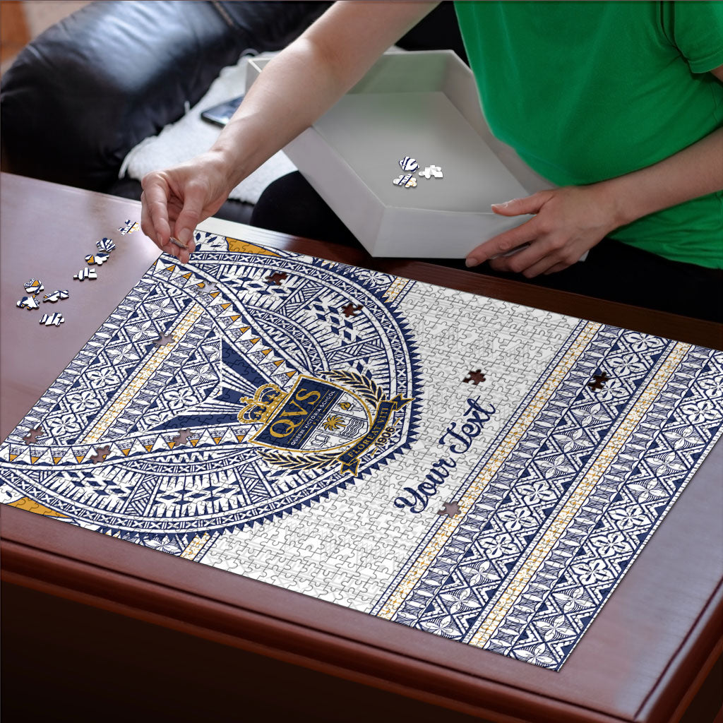 Fiji Queen Victoria School Personalised Puzzle QVS 120 Years Queen Victoria Alumni Legacy LT9 - Polynesian Pride