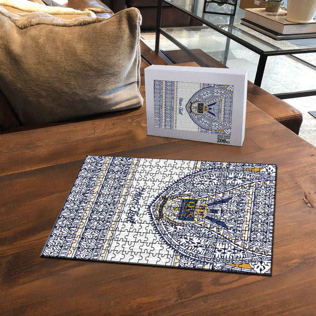 Fiji Queen Victoria School Personalised Puzzle QVS 120 Years Queen Victoria Alumni Legacy LT9 - Polynesian Pride