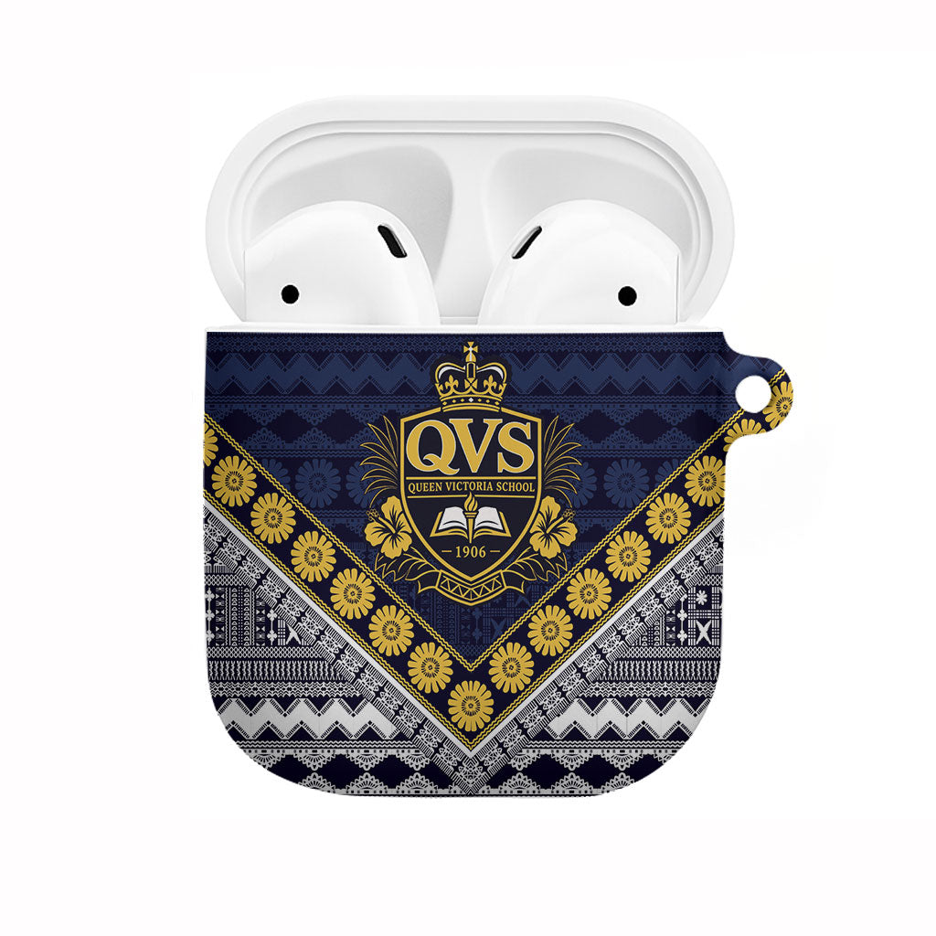 Fiji Queen Victoria School AirPods Case QVS 1906 Generational School Legacy