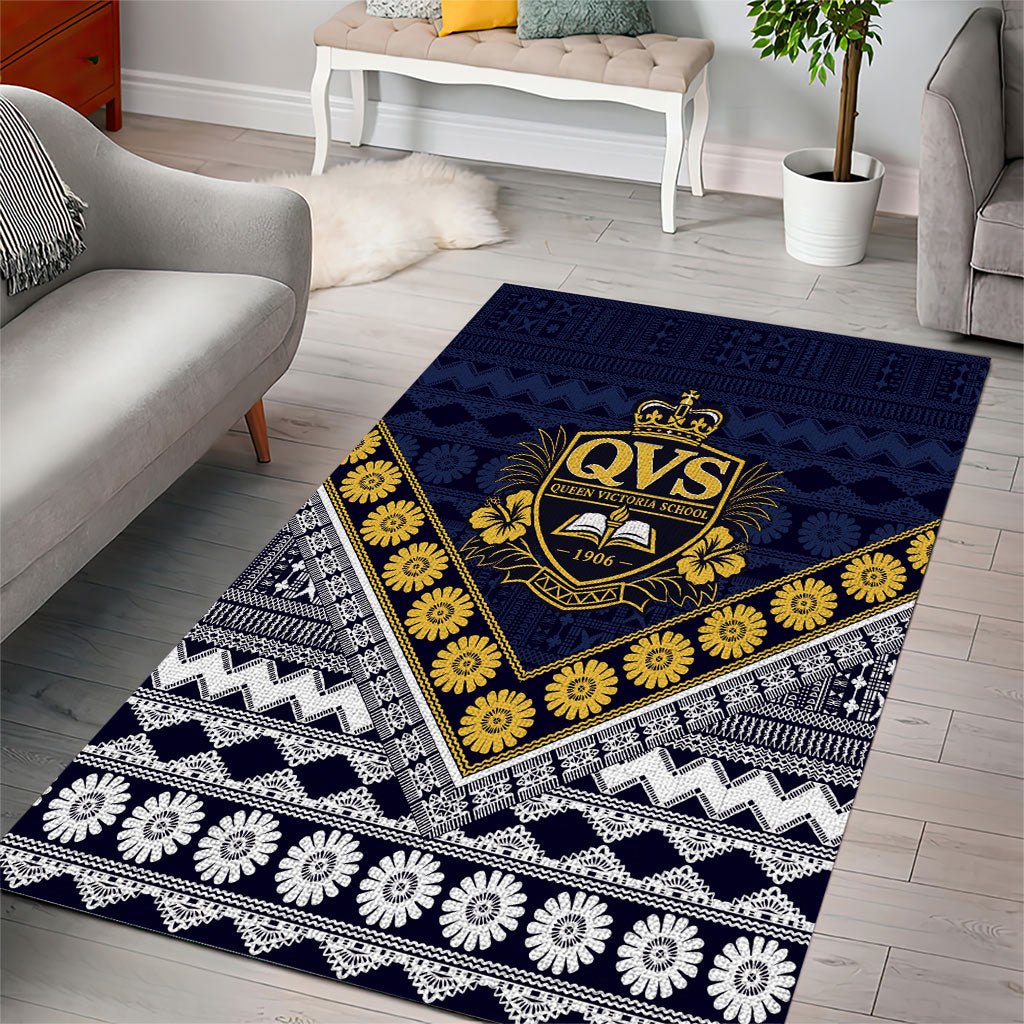 Fiji Queen Victoria School Area Rug QVS 1906 Generational School Legacy LT9 - Polynesian Pride
