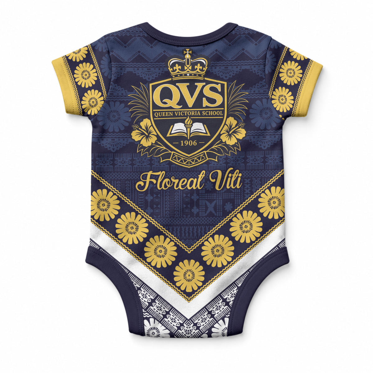 Fiji Queen Victoria School Baby Onesie QVS 1906 Generational School Legacy LT9 - Polynesian Pride