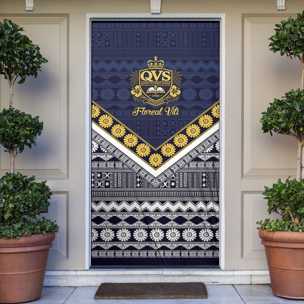 Fiji Queen Victoria School Door Cover QVS 1906 Generational School Legacy