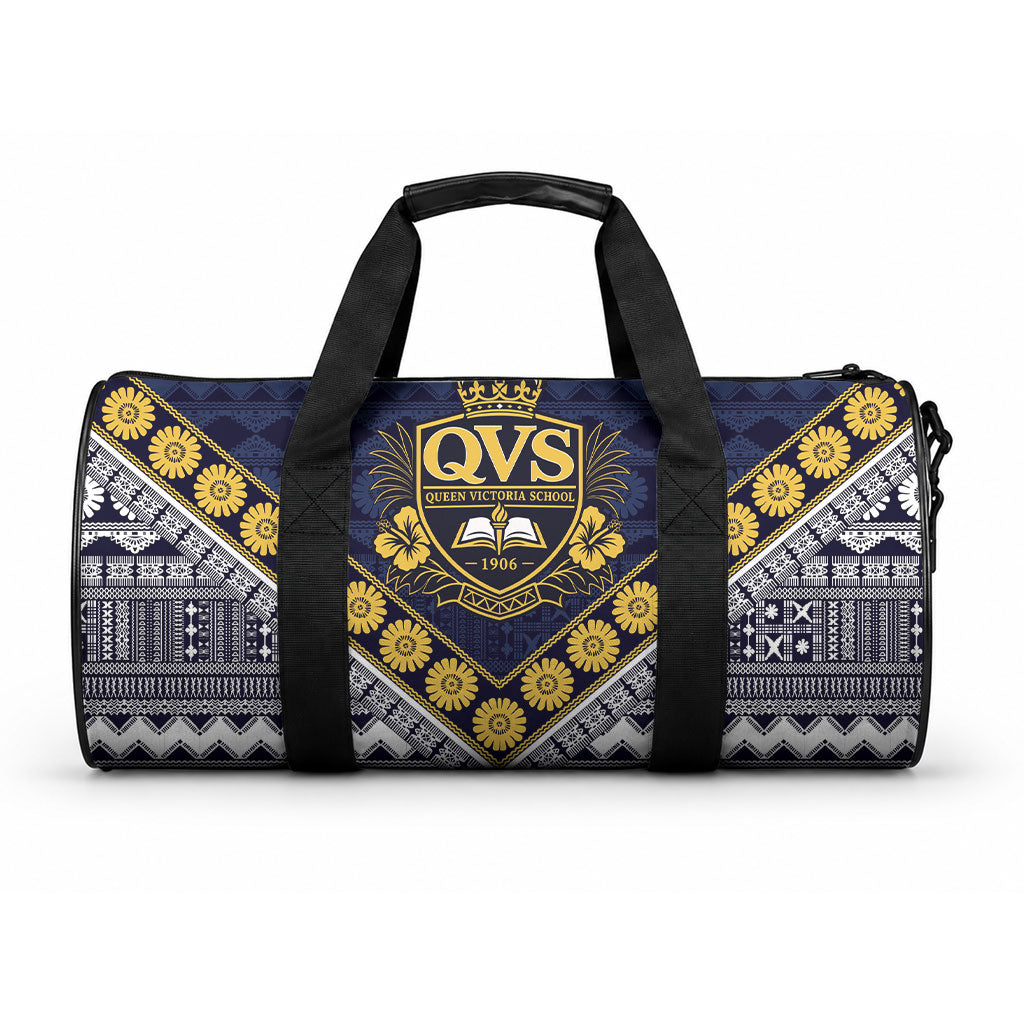Fiji Queen Victoria School Duffle Bag QVS 1906 Generational School Legacy