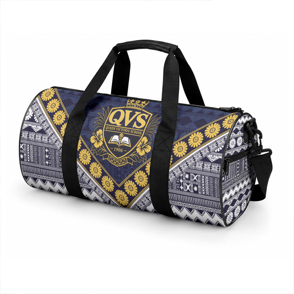 Fiji Queen Victoria School Duffle Bag QVS 1906 Generational School Legacy