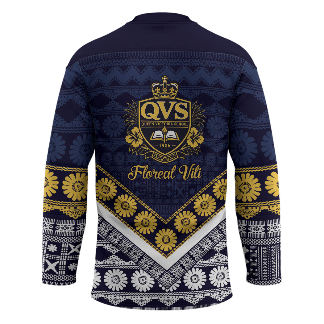 Fiji Queen Victoria School Hockey Jersey QVS 1906 Generational School Legacy LT9 - Polynesian Pride