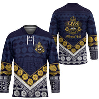 Fiji Queen Victoria School Hockey Jersey QVS 1906 Generational School Legacy LT9 - Polynesian Pride