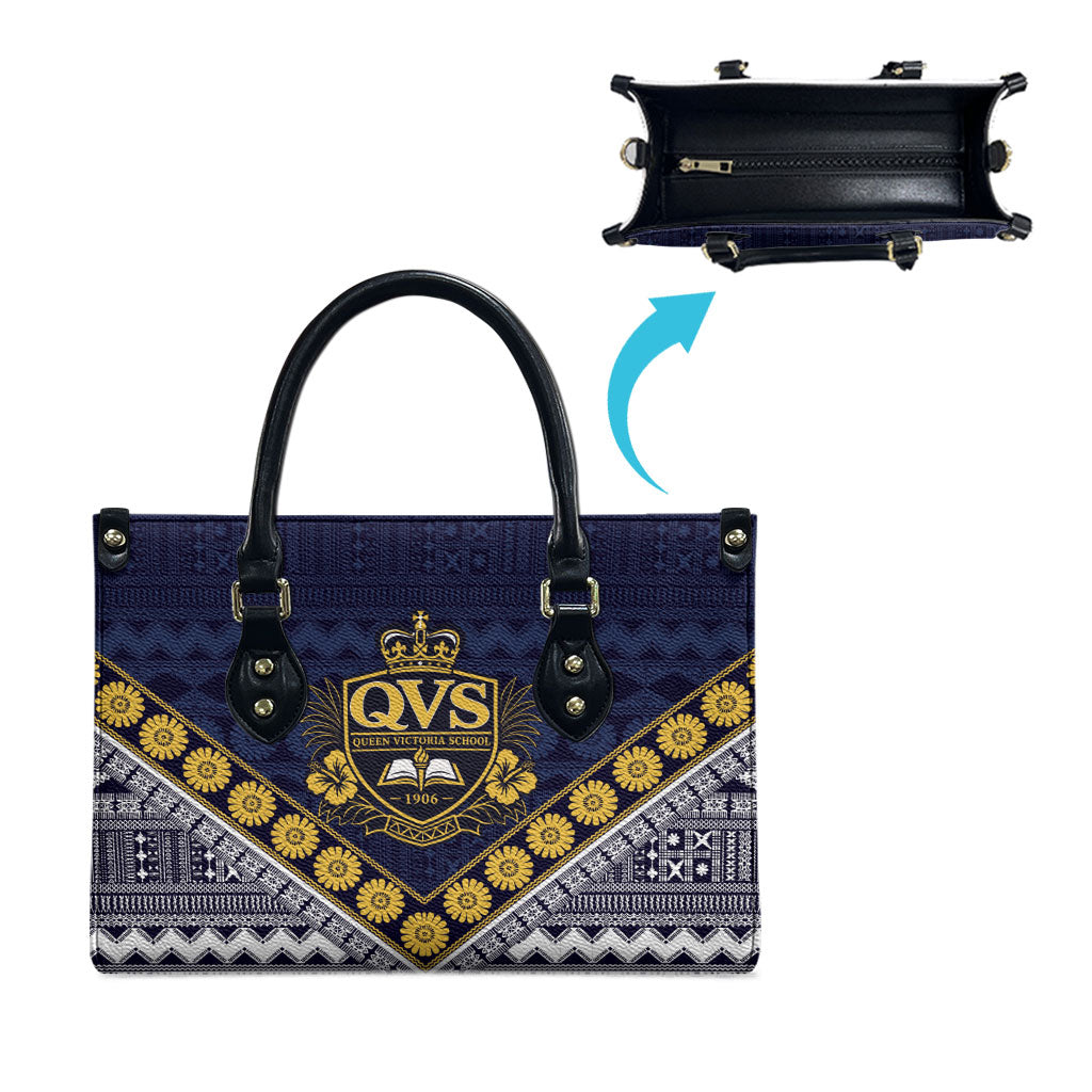 Fiji Queen Victoria School Leather Bag QVS 1906 Generational School Legacy LT9 - Polynesian Pride