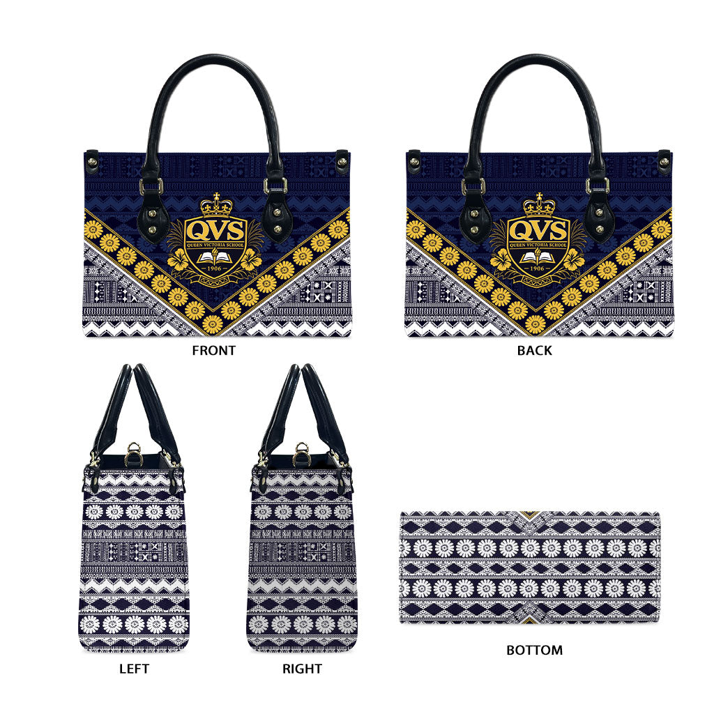Fiji Queen Victoria School Leather Bag QVS 1906 Generational School Legacy LT9 - Polynesian Pride