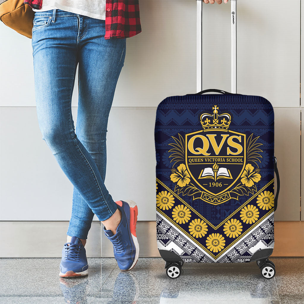 Fiji Queen Victoria School Luggage Cover QVS 1906 Generational School Legacy LT9 - Polynesian Pride