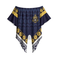 Fiji Queen Victoria School Off Shoulder Wrap Waist Top QVS 1906 Generational School Legacy LT9 - Polynesian Pride