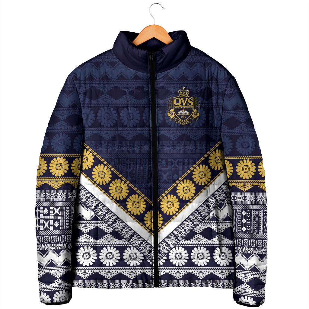 Fiji Queen Victoria School Padded Jacket QVS 1906 Generational School Legacy LT9 - Polynesian Pride