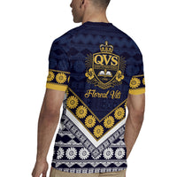 Fiji Queen Victoria School Rugby Jersey QVS 1906 Generational School Legacy LT9 - Polynesian Pride