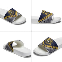 Fiji Queen Victoria School Slide Sandals QVS 1906 Generational School Legacy LT9 - Polynesian Pride