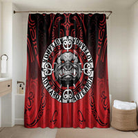 Aotearoa Bulldog Bathroom Set New Zealand Kowhaiwhai Tribal - Polynesian Pride