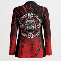 Aotearoa Bulldog Blazer New Zealand Kowhaiwhai Tribal - Polynesian Pride