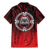 Aotearoa Bulldog Family Matching Mermaid Dress and Hawaiian Shirt New Zealand Kowhaiwhai Tribal LT9 - Polynesian Pride