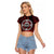 Aotearoa Bulldog Raglan Cropped T Shirt New Zealand Kowhaiwhai Tribal