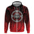 Aotearoa Bulldog Zip Hoodie New Zealand Kowhaiwhai Tribal