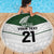 Custom New Zealand Maori Niho Taniwha Beach Blanket