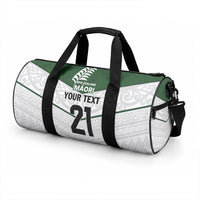 Custom New Zealand Maori Niho Taniwha Duffle Bag LT9 - Polynesian Pride
