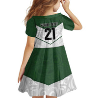 Custom New Zealand Maori Niho Taniwha Family Matching Off Shoulder Short Dress and Hawaiian Shirt LT9 - Polynesian Pride