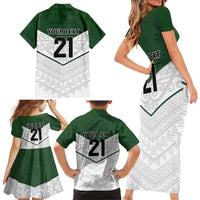 Custom New Zealand Maori Niho Taniwha Family Matching Short Sleeve Bodycon Dress and Hawaiian Shirt LT9 - Polynesian Pride