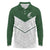 Custom New Zealand Maori Niho Taniwha Long Sleeve Polo Shirt
