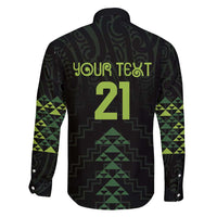 Custom New Zealand Maori Koru Koiri Motif Family Matching Mermaid Dress and Hawaiian Shirt LT9 - Polynesian Pride