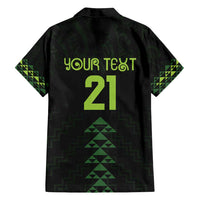 Custom New Zealand Maori Koru Koiri Motif Family Matching Off Shoulder Short Dress and Hawaiian Shirt LT9 - Polynesian Pride
