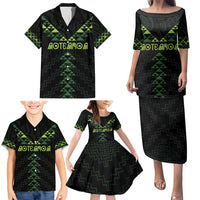 Custom New Zealand Maori Koru Koiri Motif Family Matching Puletasi and Hawaiian Shirt LT9 - Polynesian Pride