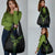 Custom New Zealand Maori Koru Koiri Motif Grocery Bag