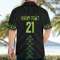 Custom New Zealand Maori Koru Koiri Motif Hawaiian Shirt