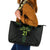 Custom New Zealand Maori Koru Koiri Motif Leather Tote Bag