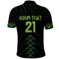 Custom New Zealand Maori Koru Koiri Motif Polo Shirt